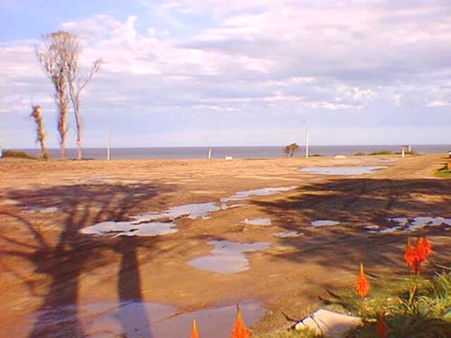 Vista hacia el mar