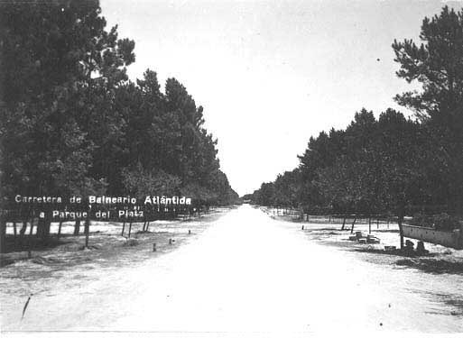 La ruta a Parque del Plata