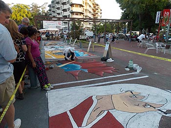 la peatonal convoca a la gente