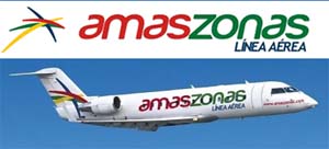 Amaszonas Lineas Aereas llega a Uruguay