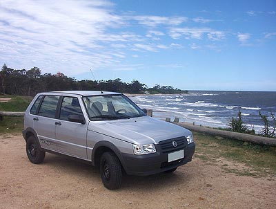 fiat uno way - melo rent a car